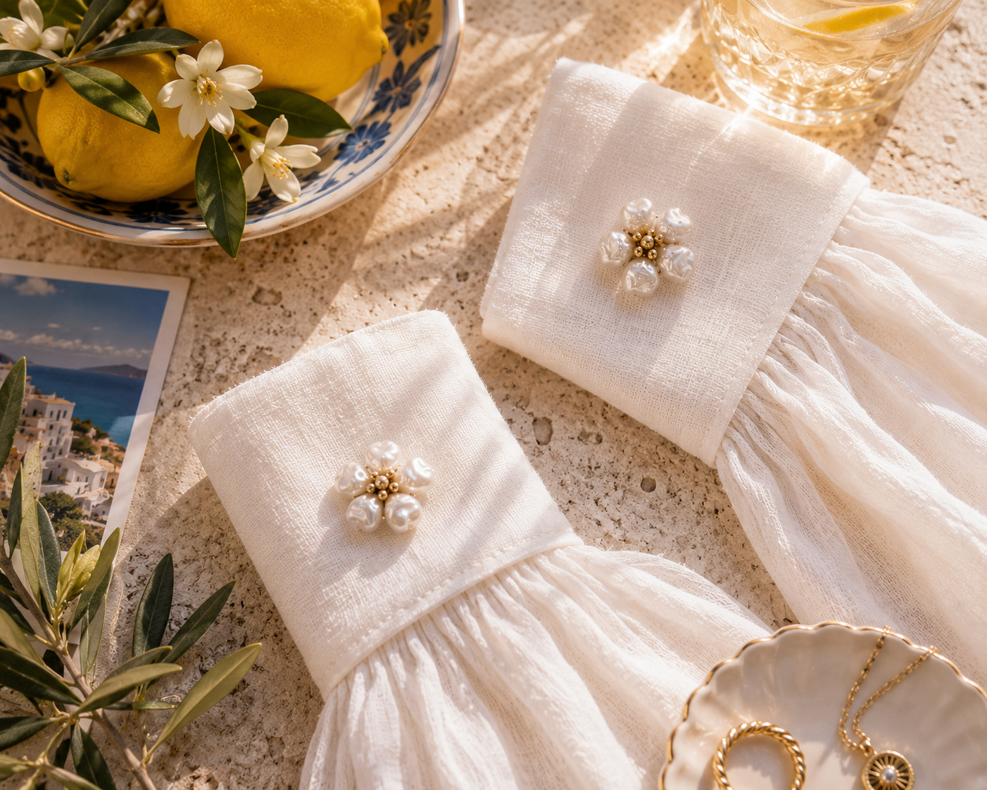 Set 2 butoni eleganti pentru camasa - Alara