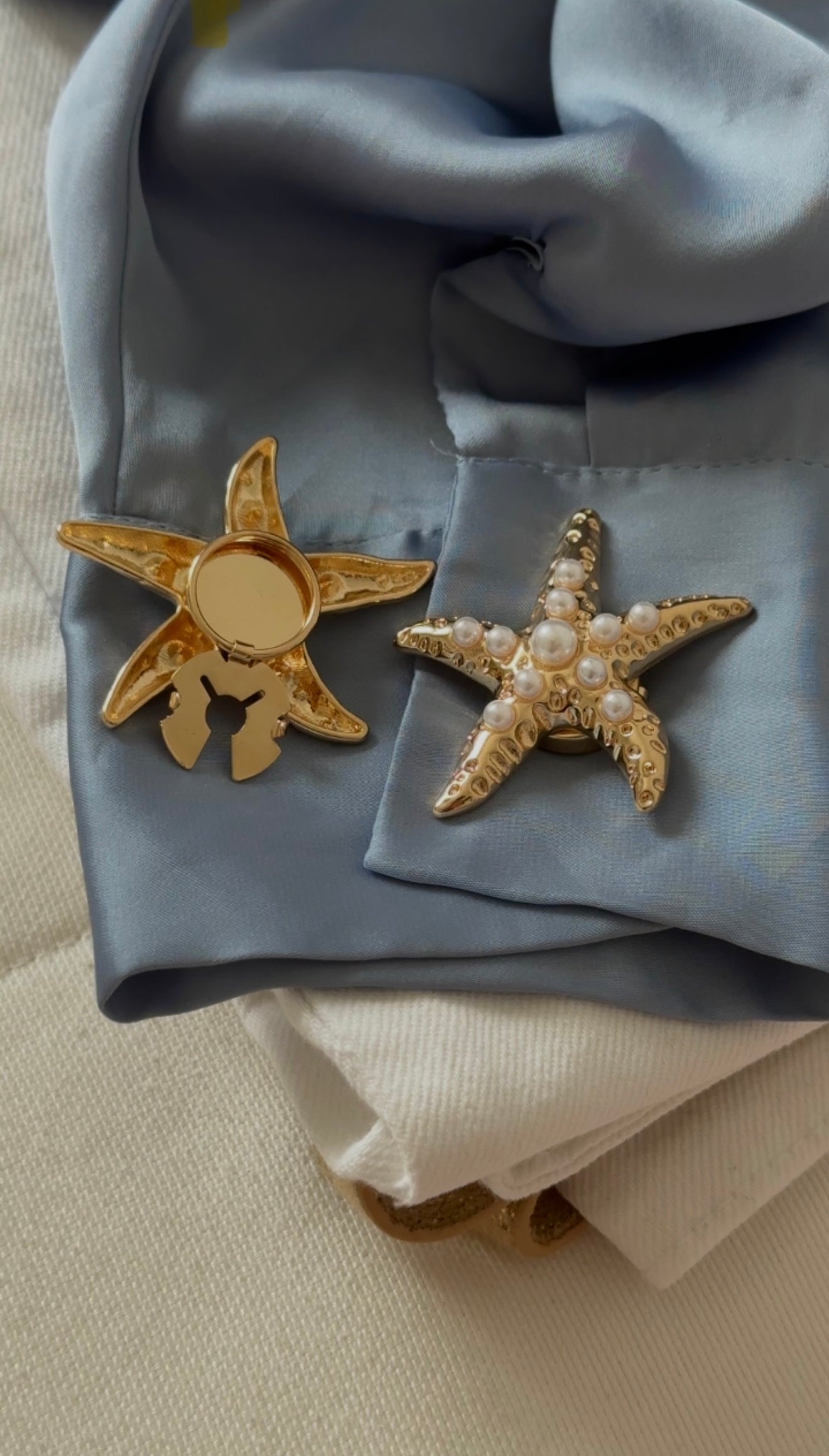 Set 2 butoni eleganti pentru camasa - Starfish