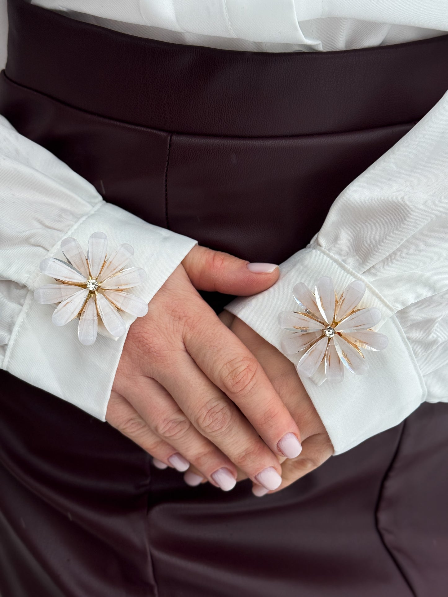 Set 2 butoni eleganti pentru camasa - Fiora