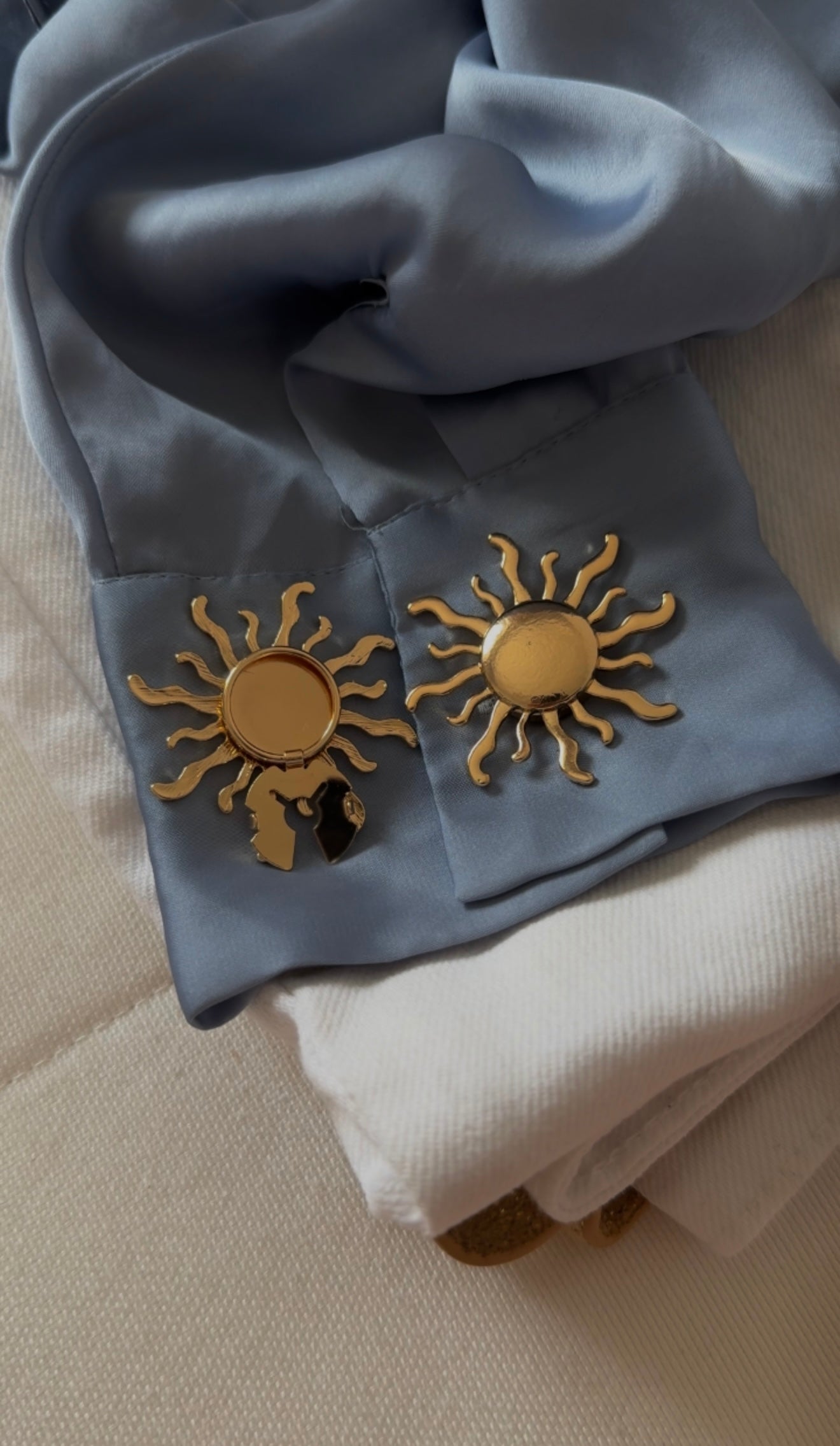Set 2 butoni eleganti pentru camasa - Solaris