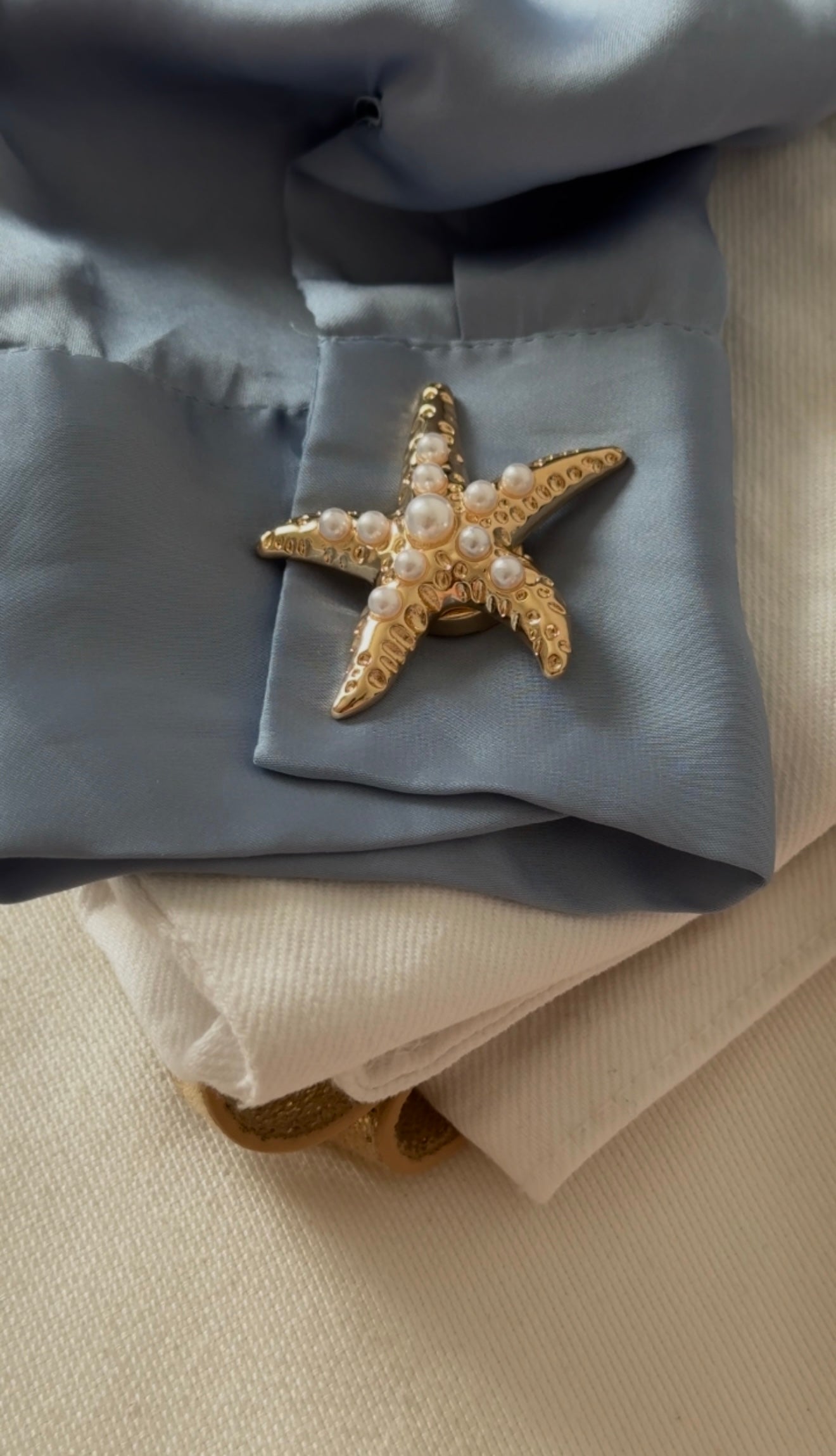 Set 2 butoni eleganti pentru camasa - Starfish