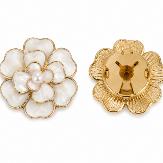 Set 2 butoni eleganti pentru camasa - Bloom