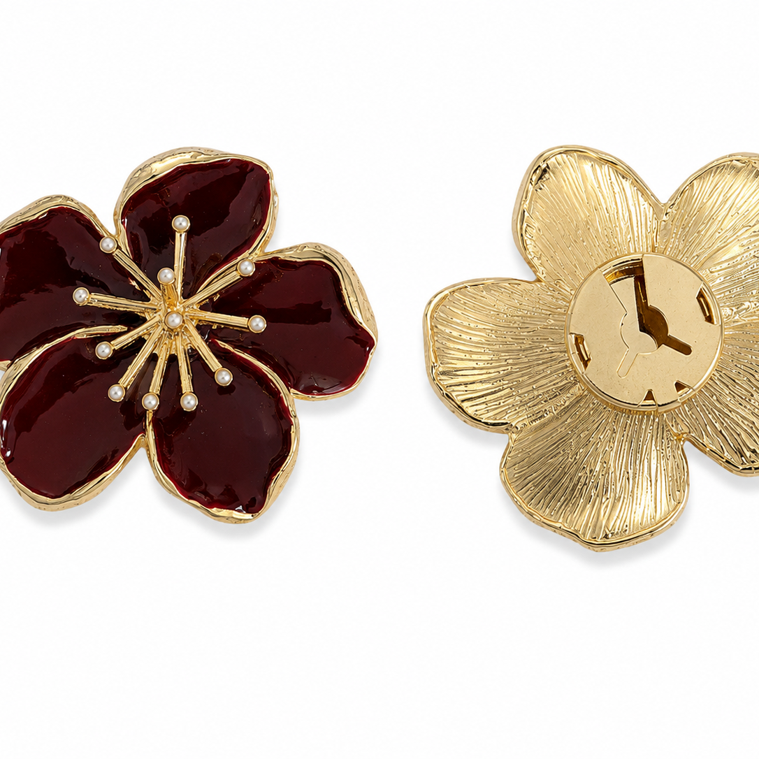 Set 2 butoni eleganti pentru camasa - Rose